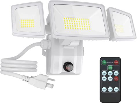 Olafus W Plug In Flood Lights Dusk To Dawn Outdoor Lighting Ip