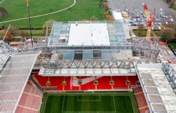 Photos Of Anfield Road End Timeline From Klopp Breaking Ground To