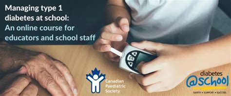 Diabetes At School Managing Type 1 Diabetes At School An Online