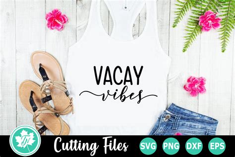 Vacay Vibes A Beach Svg Cut File