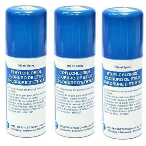 ETHYL CHLORIDE 100ML WALTER RITTER