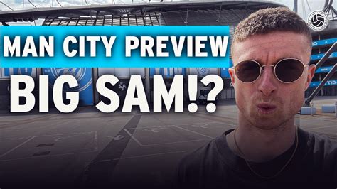 Live From The Etihad Man City V Leeds Can Big Sam Do The