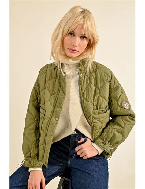 Fine Topstitched Down Jacket Molly Bracken E Shop