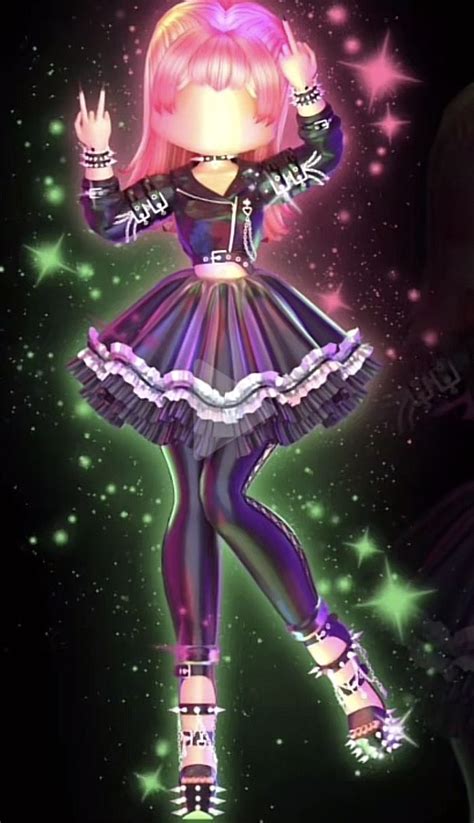 Goth Emo Royale High Roblox High Pictures Drawing Poses Gothic