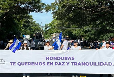 Choluteca marcha por Honduras en manifestación del BOC