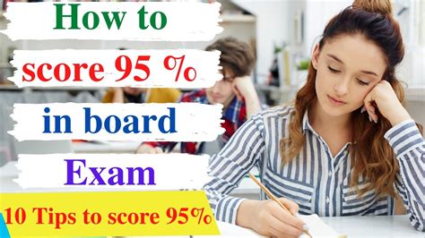 How To Score 95 In Board Exam 10th Board Exam 12th Board Exam