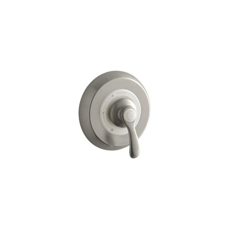 Kohler Vibrant Brushed Nickel Lever Shower Handle At