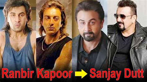 Shocking Resemblance Between Sanjay Dutt And Ranbir Kapoor In Sanju Youtube