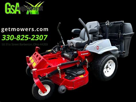 Exmark Lazer Z Zero Turn With Bagger A Month Lawn