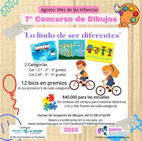 7º Concurso de Dibujos Lo lindo de ser diferentes ISS La Pampa