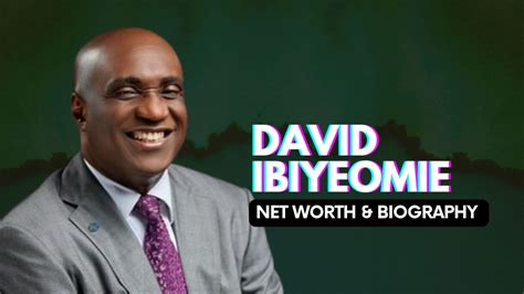 David Ibiyeomie Net Worth And Biography