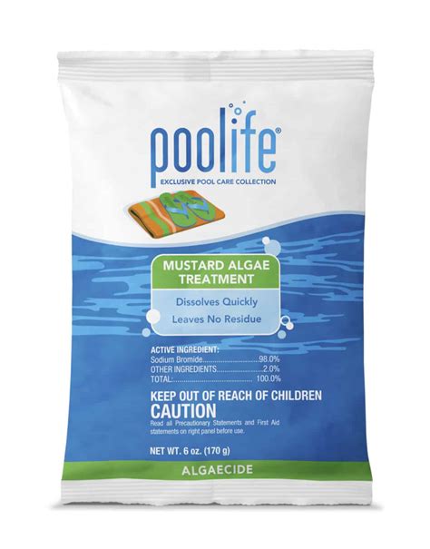 poolife® Mustard Algae Treatment - A-Quality Pool Service Inc.