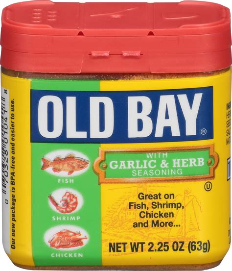 Old Bay Garlic And Herb Seasoning 2 25 Oz Mixed Spices And Seasonings Everything