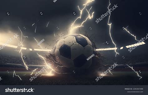 1,227 Lightning In Soccer Ball Images, Stock Photos, and Vectors ...