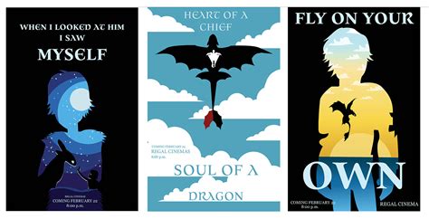 How To Train Your Dragon Poster Triptych Series (3) :: Behance