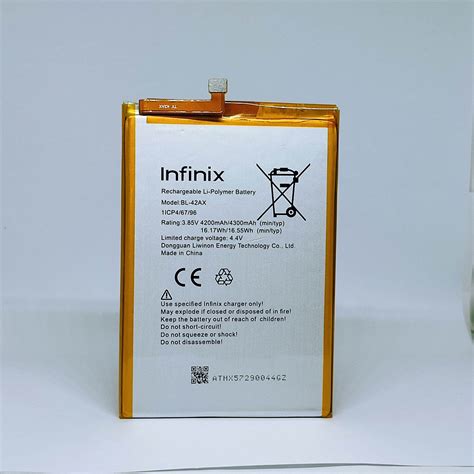 Battery Infinix Note4 Baterai Infinix X572 Baterai Infinix Bl42ax Original Lazada Indonesia