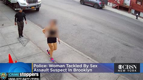 Police Woman Tackled By Sex Assault Suspect In Brooklyn Youtube