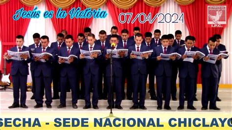 HIMNO JESÚS ES LA VICTORIA CORO DE HERMANOS JÓVENES DE LA IPC