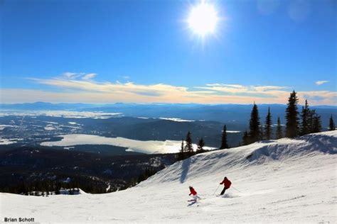 Winter In Whitefish Montana Glacier Country