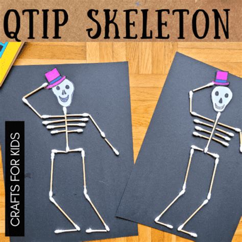 29 Scarily Easy Skeleton Crafts For Kids