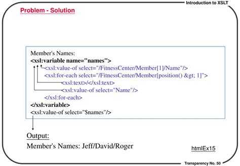 Ppt Introduction To Xslt Powerpoint Presentation Free Download Id