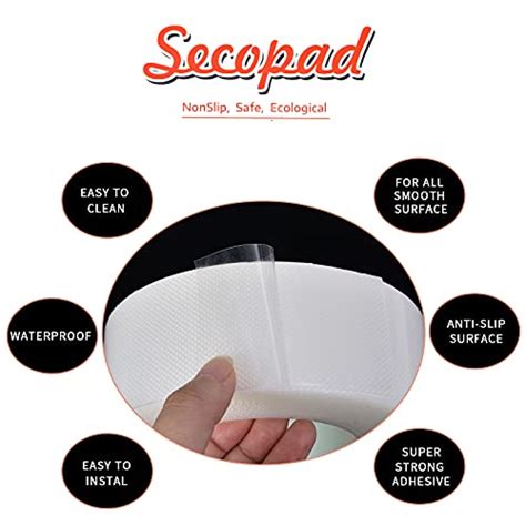 Secopad Anti Slip Stair Tape For Stairs Bathtub Shower X