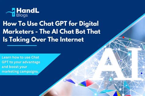 How To Use Chat Gpt For Digital Marketers And See Results Fast