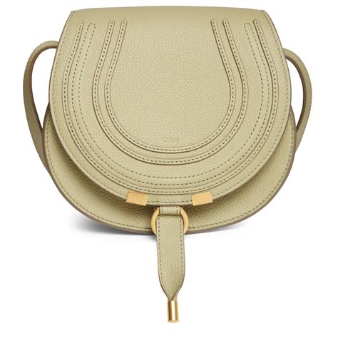 Chloé Borsa marcie Piccola In Pelle Verde in Metallic Lyst