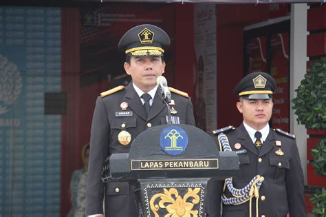 Puncak Perayaan Hbp Ke Kemenkumham Riau Gelar Upacara Dan Syukuran