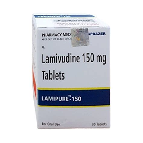 Lamipure 30 Tab Lamivudine 150mg Prescription Treatment Hiv