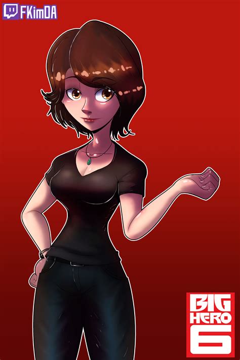 Big Hero 6 Aunt Cass Fan Art