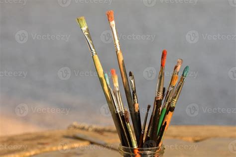 Assorted Paint Brushes 20756392 Stock Photo At Vecteezy