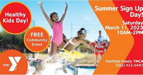 Fairfield Family YMCA Healthy Kids Day - Events for Kids near me | 4kids.com