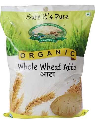 Elworld Agro And Organic Sharbati Whole Wheat Fresh Chakki Atta