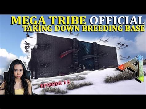 Taking Down Our Breeding Base Mega Tribe Survival Official Pvp