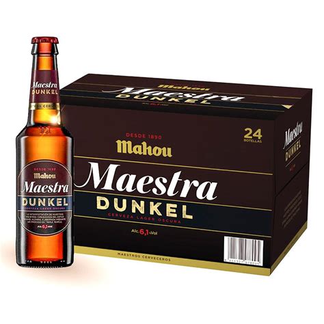 Caja Cerveza Mahou Maestra Dunkel Ml