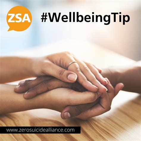 Zero Suicide Alliance On Twitter WellbeingTip Remember To Be Kind To