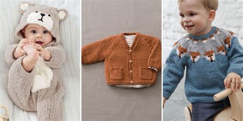 Patrons De Tricot Bébé Nos Modèles Préférés Marie Claire