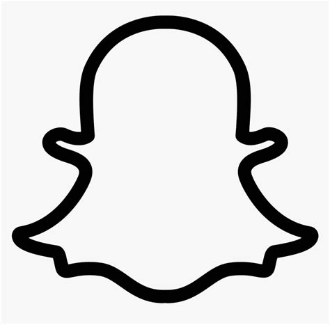 Snapchat Logo Png - White Snapchat Logo Transparent, Png Download ...