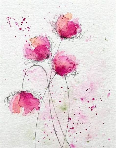 Pin By Margit Kriesche On Malen Watercolor Flower Art Watercolor