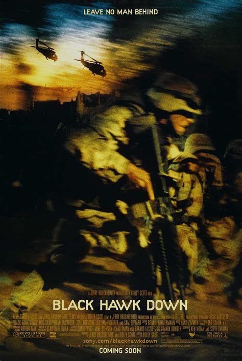 Постеры: Чёрный ястреб / Постер фильма «Чёрный ястреб» (2001) #1543545
