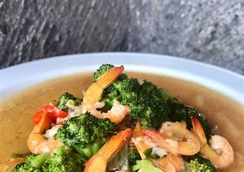 Resep Tumis Brokoli Udang Oleh Ira Pramesti Cookpad