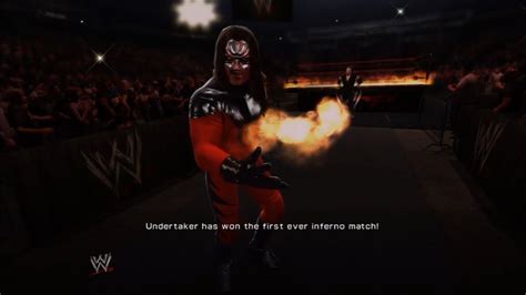 WWE 13 Attitude Era Mode Ep 17 Undertaker Vs Kane Inferno Match