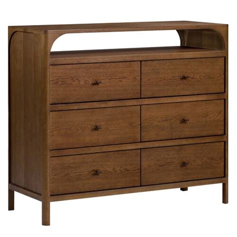 6 Drawer Oak Dressers