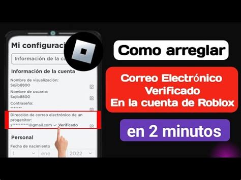 Cómo verificar su correo electrónico en Roblox Verifique su cuenta de