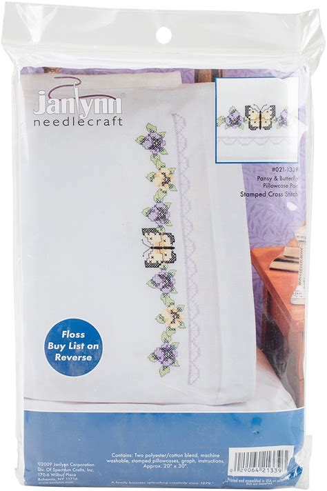 Embroidery Pillowcase Pattern | EMBROIDERY & ORIGAMI