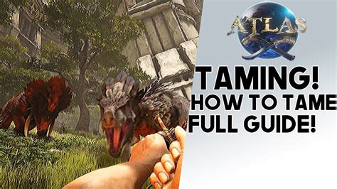 Atlas: HOW TO TAME!! Guide To Taming ANY Animal You Want!! Tigers ...