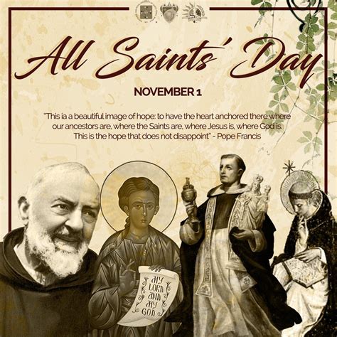 All Saints Day 1st November All Saints Day Catholic Prayers