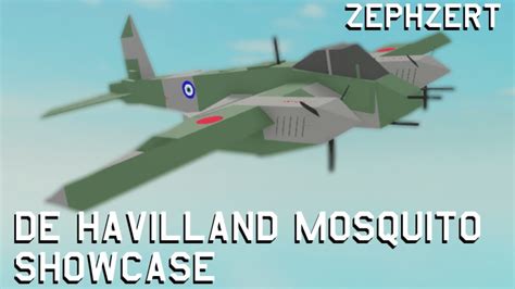 De Havilland Mosquito Showcase Plane Crazy YouTube