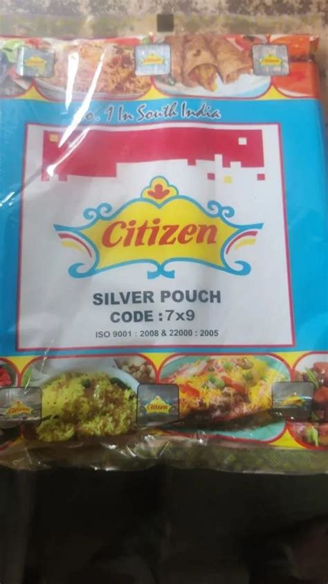 Aluminum Foil Citizen Silver Pouch Capacity Kg At Rs Kg In